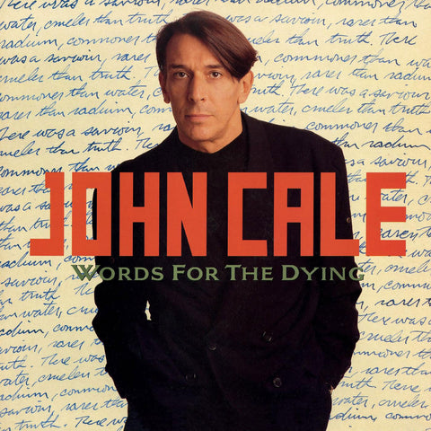 John Cale - Words For The Dying (Clear LP Vinyl) 5056614704563