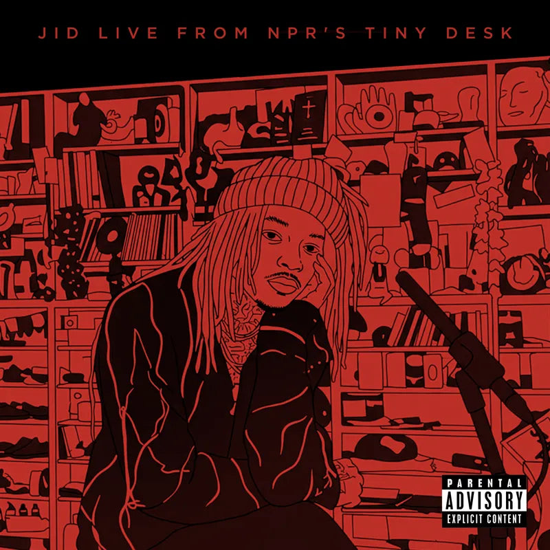 JID - Live From NPR's Tiny Desk (RSD BF 2026, 12" EP Red Vinyl) UPC: 881061131335