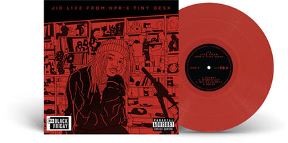 JID - Live From NPR's Tiny Desk (RSD BF 2026, 12" EP Red Vinyl) UPC: 881061131335