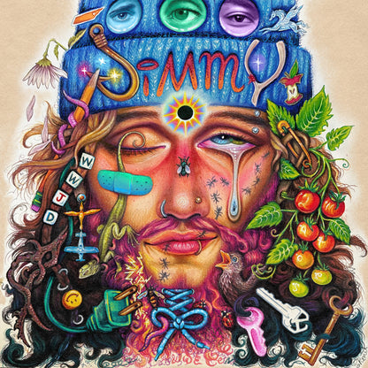 Briston Maroney - JIMMY (Sea Blue LP Vinyl)