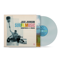 Jack Johnson - Surfilmusic (soundtrack &amp; 4-tracks) (Indie Exclusive, 2LP Soda Pop Bottle Blue Vinyl) UPC: 199957594387