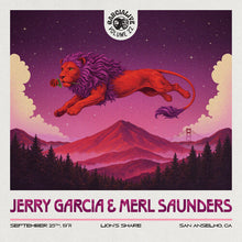 Jerry Garcia &amp; Merl Saunders - Garcialive Volume 22: September 25th, 1971 Lion's Share (2 CDs) UPC: 880882691226