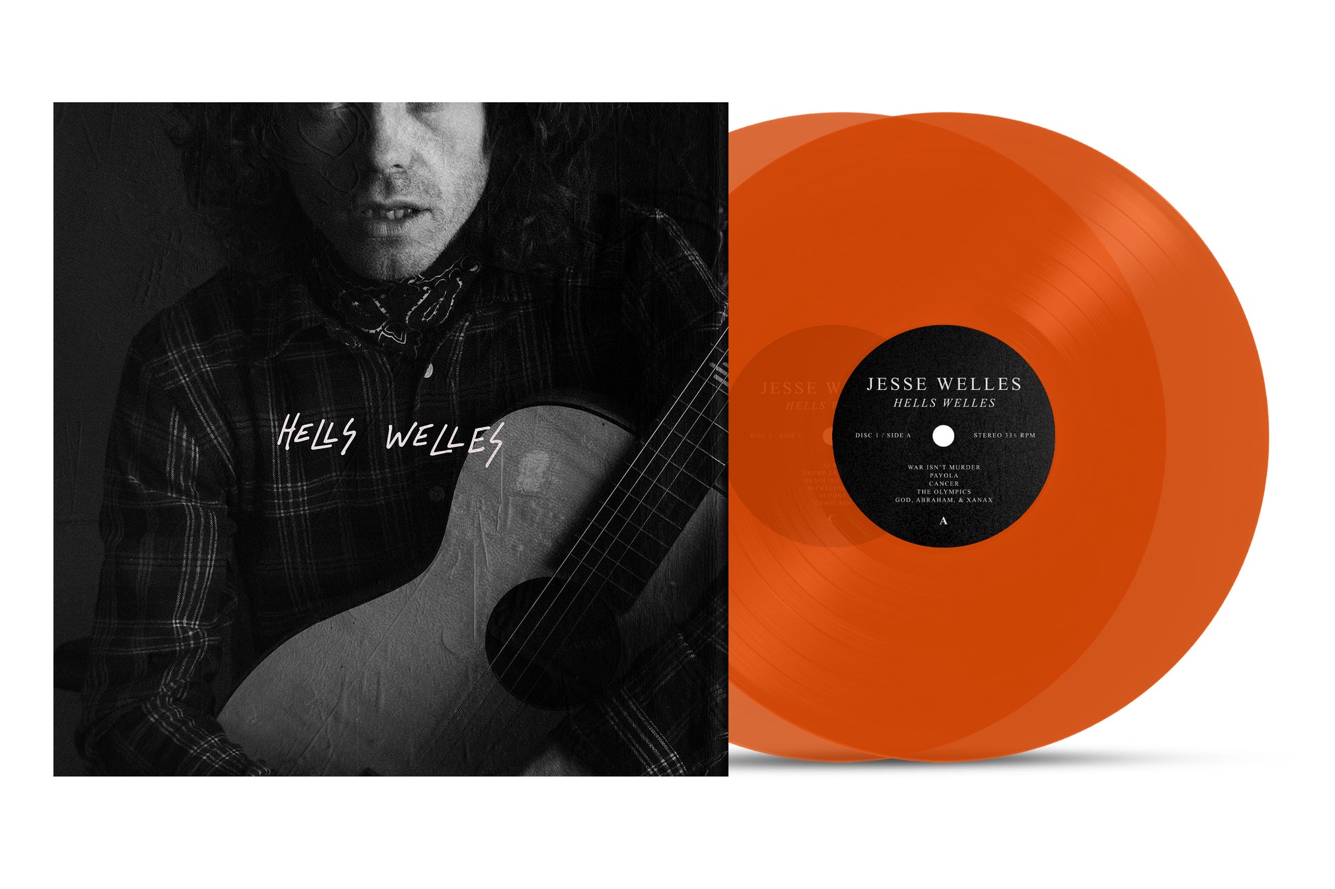 Jesse Welles - Hells Welles (2LP Orange Vinyl) UPC: 616948916299