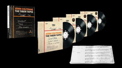 John Coltrane - The Tiberi Tapes (4LP Vinyl Box Set) UPC: 881061010791