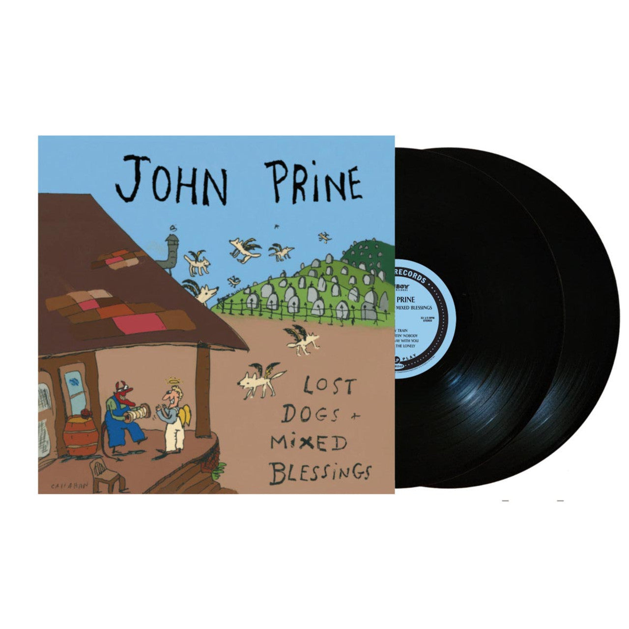 John Prine - Lost Dogs + Mixed Blessings (2LP Vinyl) UPC: 691835431109