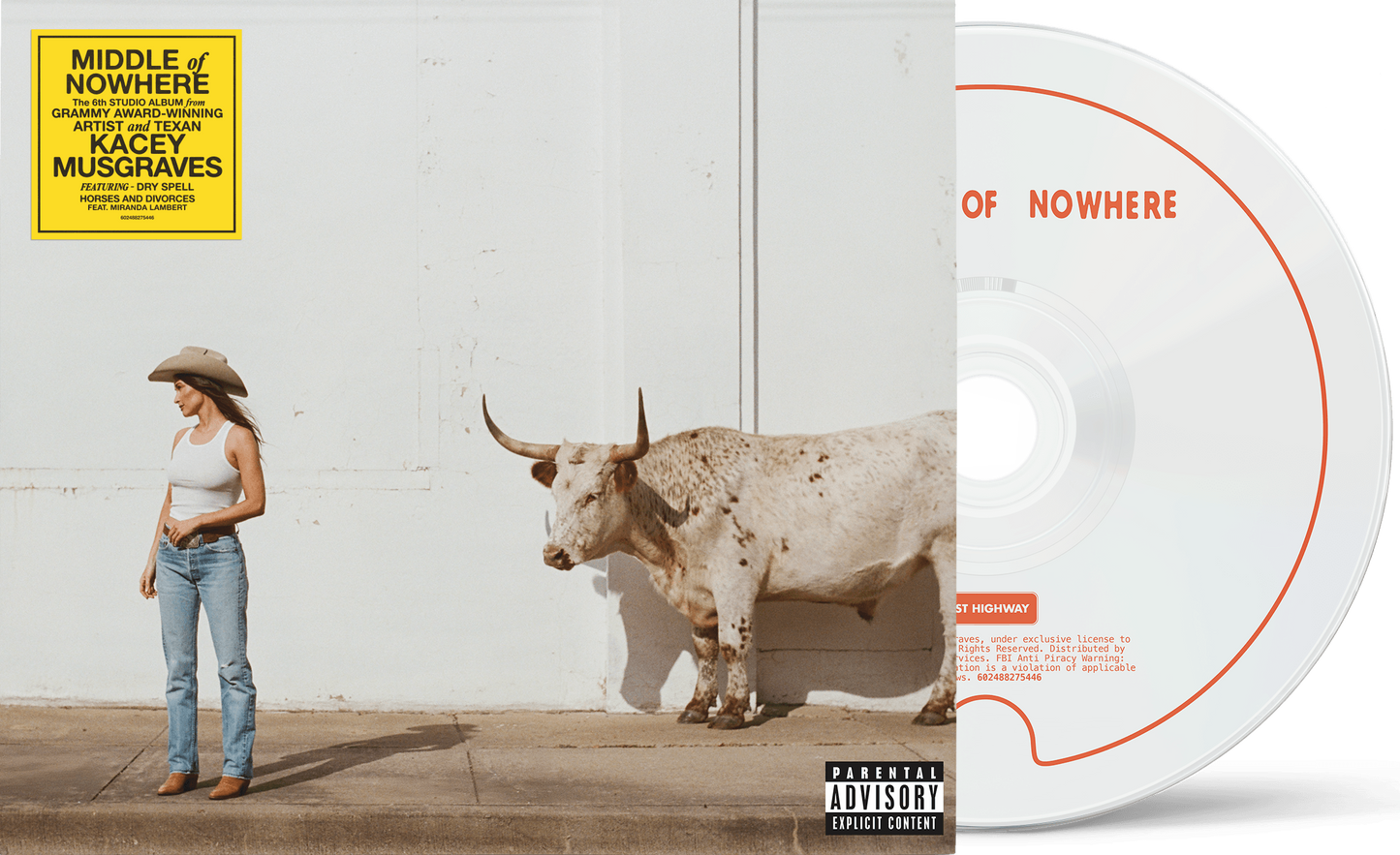 Kacey Musgraves - Middle of Nowhere (CD) UPC: 602488275446