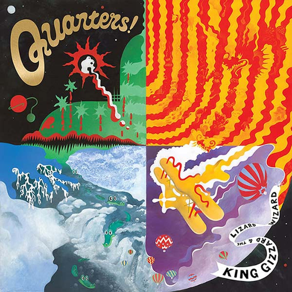 King Gizzard and the Lizard Wizard - Quarters (Recycled LP Vinyl) UPC: 198704413131