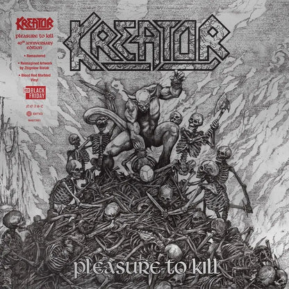 Kreator - Pleasure to Kill (40th Anniversary) (RSD BF 2026, Red LP Vinyl) UPC: 4099964273625