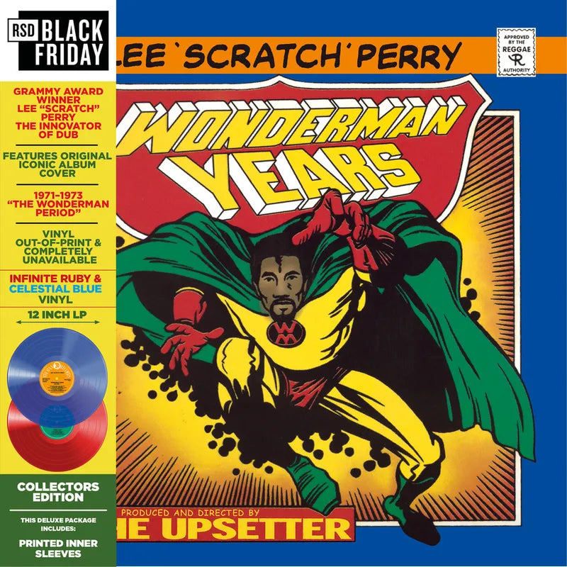 Lee "Scratch" Perry - Wonderman Years Vol. 1 (RSD BF 2026, 2LP Red &amp; Blue Vinyl) UPC: 819514013075