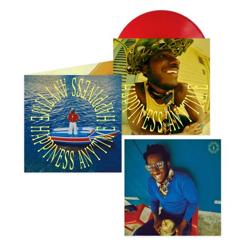 Leon Bridges - Happiness Anytime (Indie Exclusive, Campari Red LP Vinyl) UPC: 199584737911