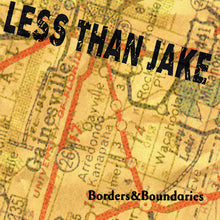 Less than Jake - Borders &amp; Boundaries (25th Anniversary, 2LP Yellow Vinyl) UPC: 751097018514
