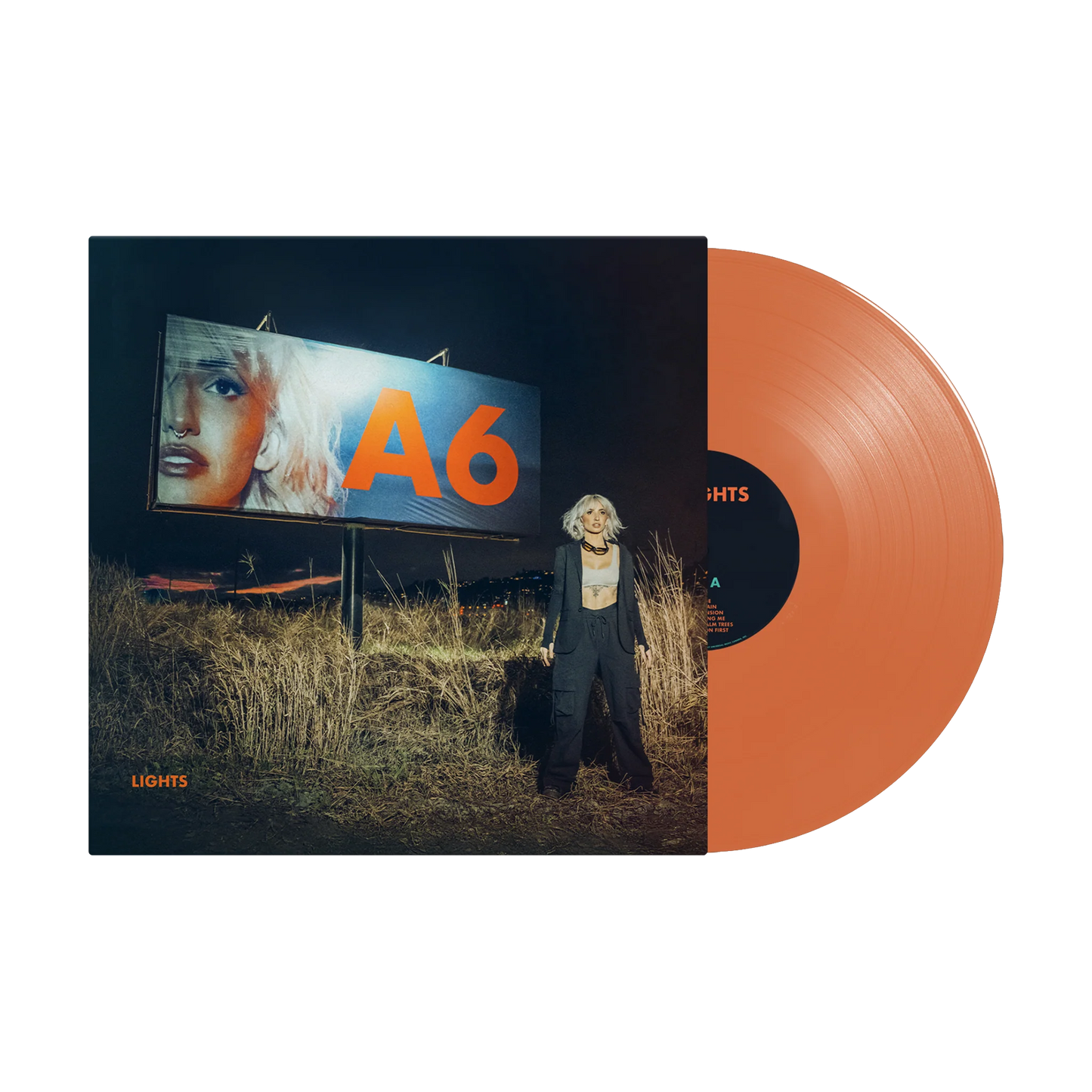 Lights- A6 (Orange Crush LP Vinyl)UPC: 044003442771