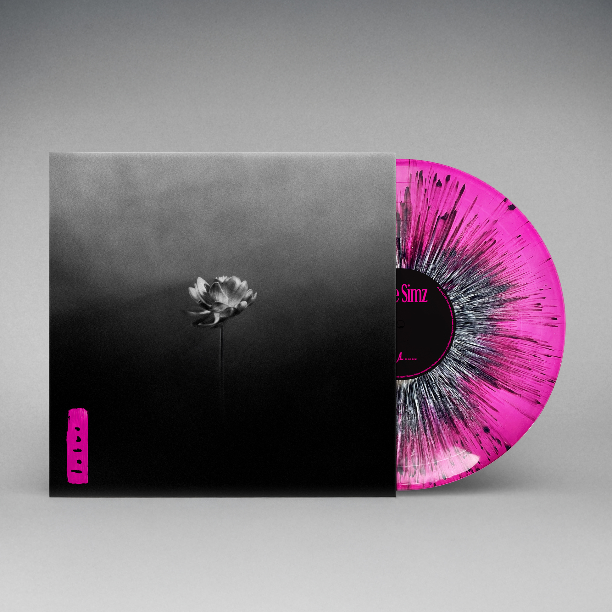 Little Simz - Lotus (Indie Exclusive, Pink with Black Splatter LP Vinyl) UPC: 5056167181101