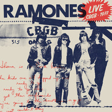 Ramones - Live at CBGB, 1977 (RSD Black Friday 2025, Red LP Vinyl) UPC: 081227808785