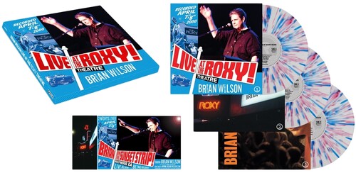 Brian Wilson - Live at the Roxy Theatre (Indie Exclusive, 3LP White + Red & Blue Splatter Vinyl) UPC: 790058210116