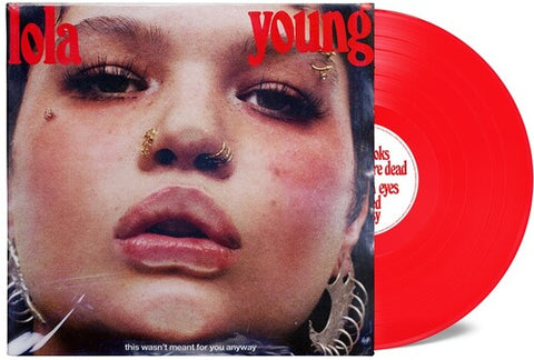 Lola Young -  This Wasn't Meant For You Anyway (Transparent Red LP Vinyl, Hand Numbered Limited Edition) UPC: 602465228748