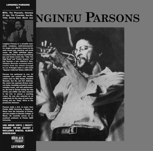 Longineu Parsons - Longineu Parsons (RSD Black Friday 2025, LP Vinyl) UPC: 780661010012
