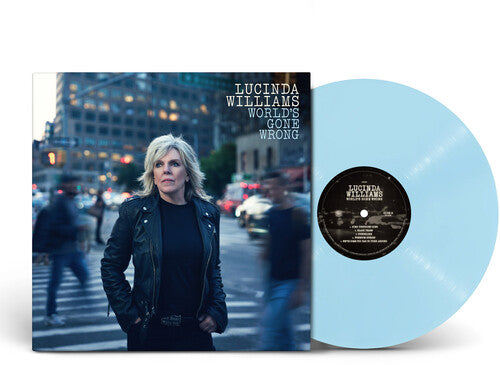Lucinda Williams - World's Gone Wrong (Indie Exclusive, Light Blue LP Vinyl) UPC: 732388017683