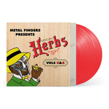MF DOOM - Metal Fingers Presents: Special Herbs Vol. 5 & 6 (2LP Apple Red Vinyl) UPC: 826257038418
