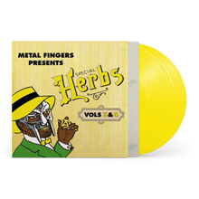 MF DOOM 'Metal Fingers Presents: Special Herbs Vol. 3 & 4 (2LP Lemon Yellow Vinyl) UPC: 826257038319