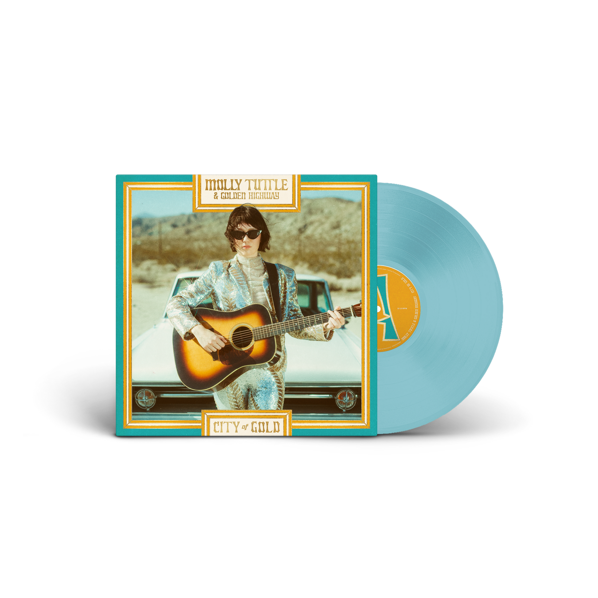 Molly Tuttle & Golden Highway - City of Gold (Indie Exclusive, Light Blue LP Vinyl) UPC:075597904550