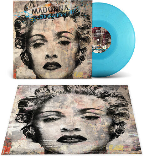 Madonna - Celebration (Deluxe Edition, Light Blue LP Vinyl) UPC: 603497803071