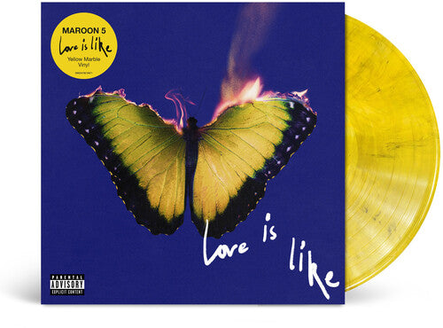 Maroon 5 - Love Is Like (Standard Edition, Yellow Marble LP Vinyl) UPC: 602478218071