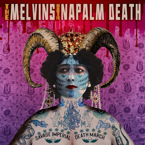 Melvins with Napalm Death - Savage Imperial Death March (Indie Exclusive, Purple LP Vinyl) UPC: 689230029731