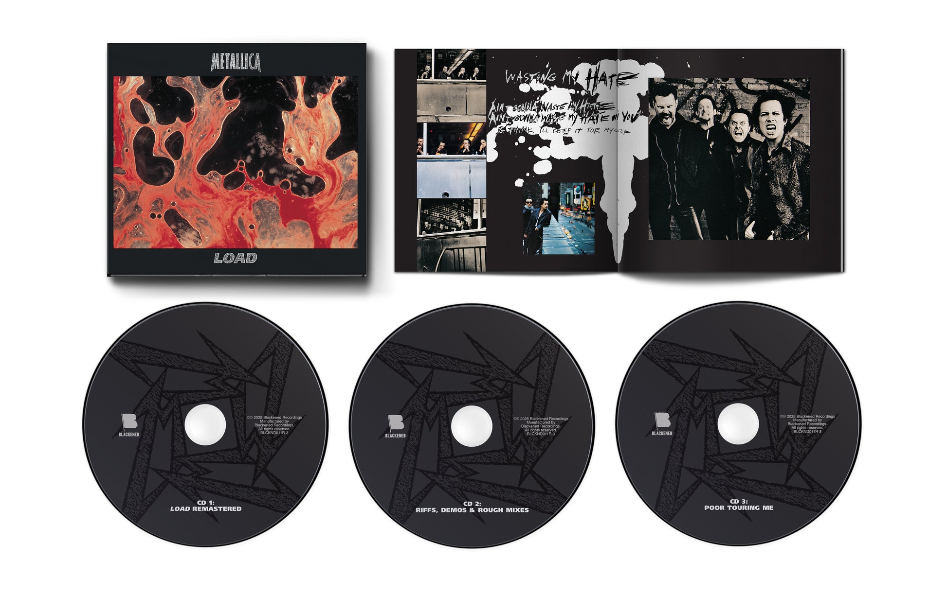 Metallica - Load (Remastered) (3CD Expanded Edition) CD UPC: 810083962771