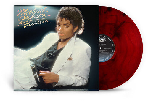 Michael Jackson - Thriller (Black &amp; Red Marble LP Vinyl) UPC: 199584611211