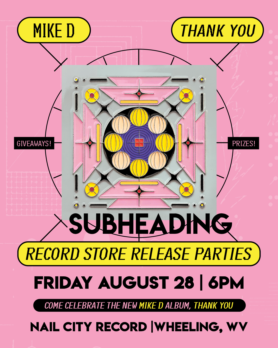 Mike D Thank you listening event