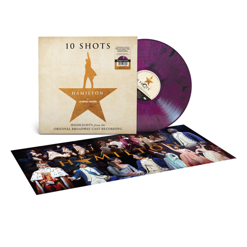 Miranda / Odom / Soo / Diggs / Jackson - &nbsp;Hamilton: 10 Shots (Highlights From The Original Broadway Cast Recording) (Indie Exclusive, Burr's Vinyl LP) UPC: 081227808082
