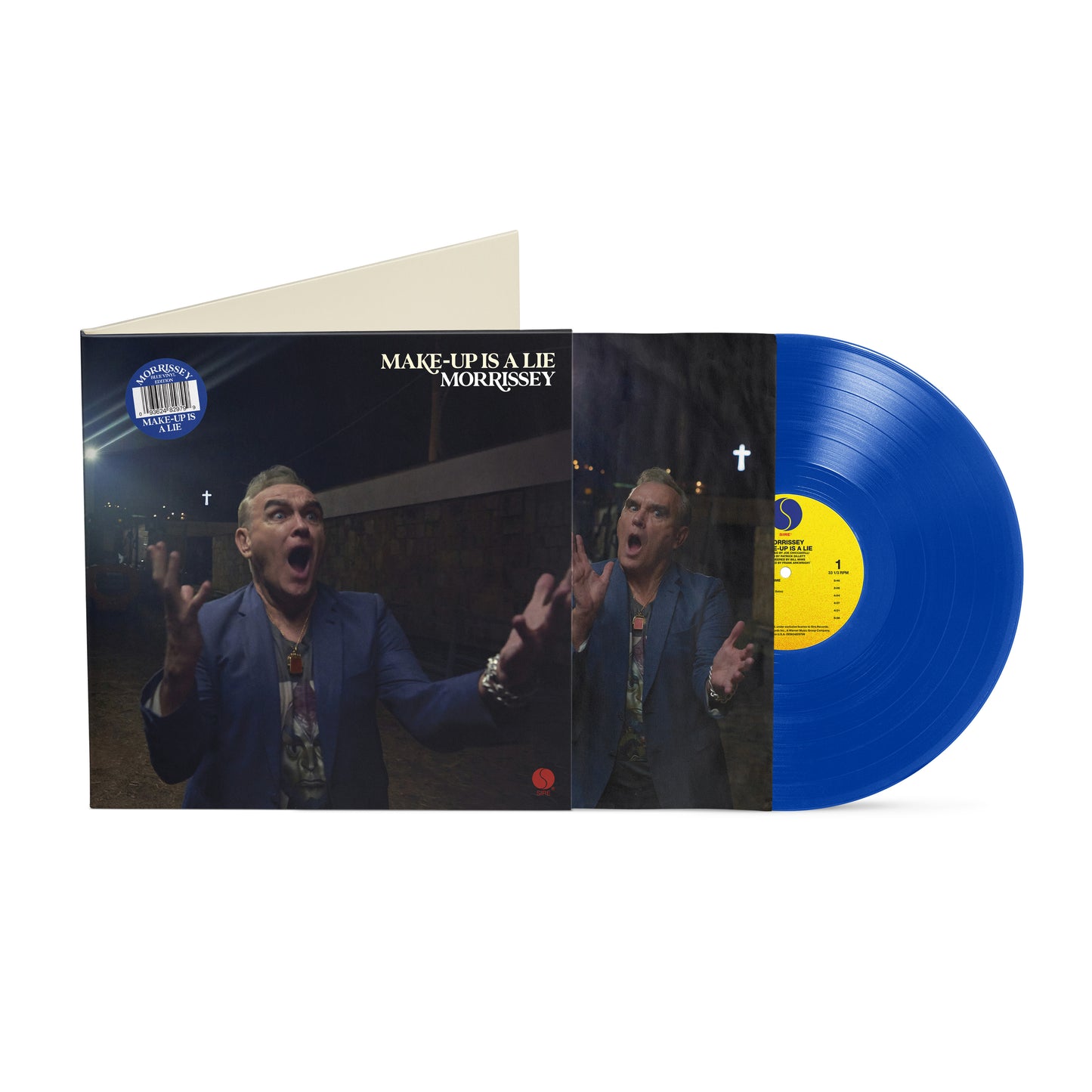 Morrissey - Make-Up Is A Lie (Standard Edition, Blue LP Vinyl) UPC: 093624829799