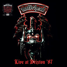 Motörhead - Live at Brixton '87 (RSD Black Friday 2025, Red LP Vinyl) UPC: 4099964172829
