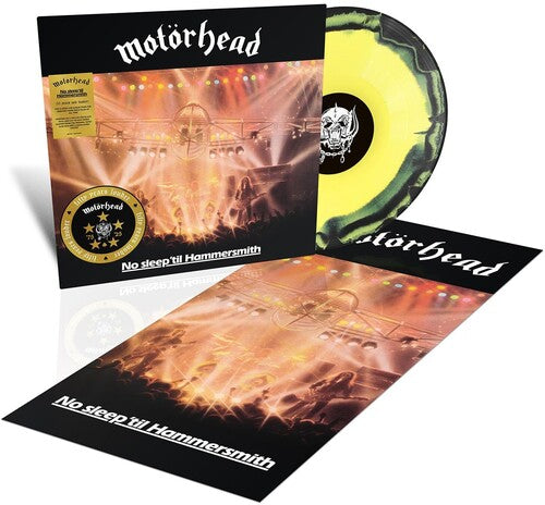 Motörhead - No Sleep 'til Hammersmith (Yellow & Black LP Vinyl, Half-Speed Mastered) UPC: 4099964134957