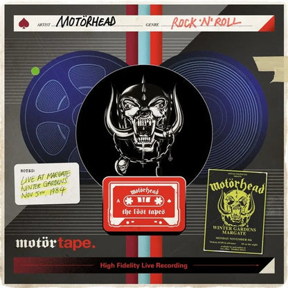 Motörhead - The Lost Tapes, Vol. 8: Live at Margate (RSD BF 2026, 2LP Aqua Blue Vinyl) UPC: 4099964275551