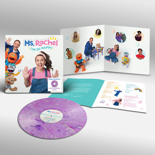 Ms Rachel - I'm So Happy (Indie Exclusive, Marble Purple LP Vinyl) UPC: 820233508230