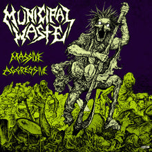 Municipal Waste - Massive Aggressive (RSD Black Friday 2025, Green &amp; Purple Merge LP Vinyl) UPC: 5055006537567