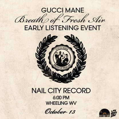 Gucci Mane - Breath Of Fresh Air (Listening Party Exclusive, Alternate Cover Version, CD)