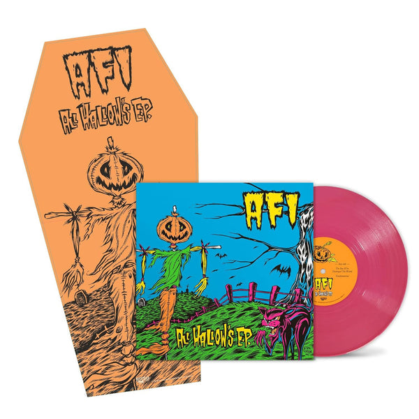 AFI All Hallow's E.P. (25th Anniversary Edition, 10" Spectral Pink Vinyl EP) UPC:
888072588097