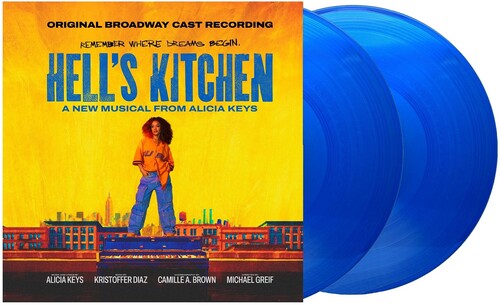 Alicia Keys - Hell's Kitchen (Original Broadway Cast Recording) (2LP Blue Vinyl) UPC: 602465902488