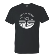 Nail City Record Logo T-shirt (Black)