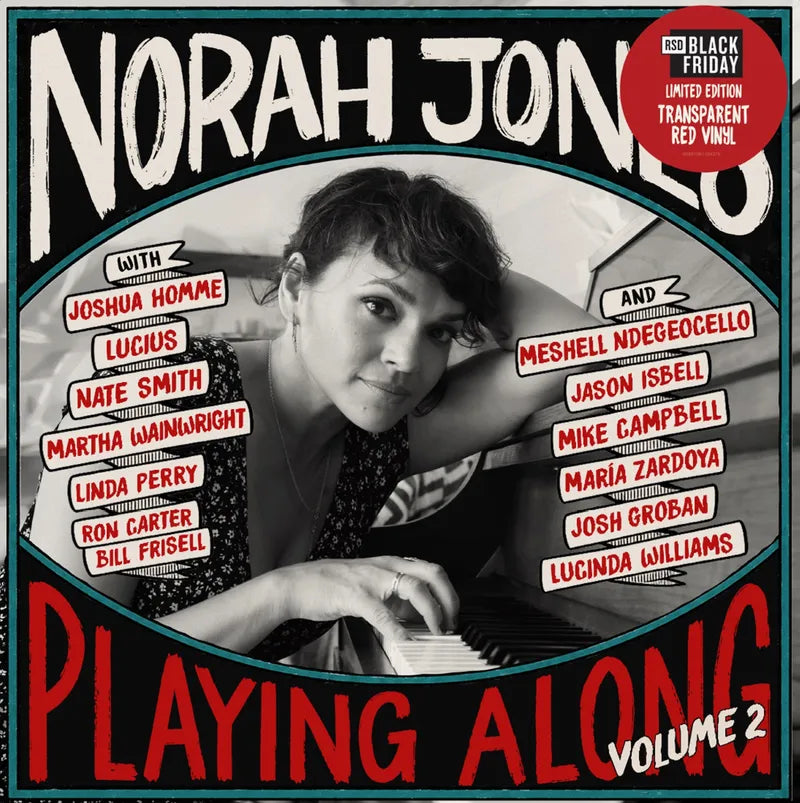 Norah Jones - Playing Along, Volume 2 (RSD BF 2026, Red LP Vinyl) UPC: 881061184270