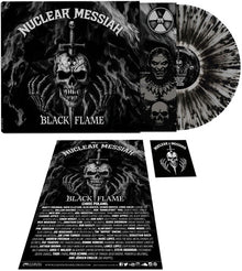 Nuclear Messiah - Black Flame (Silver &amp; Black Splatter LP Vinyl) UPC: 889466713910