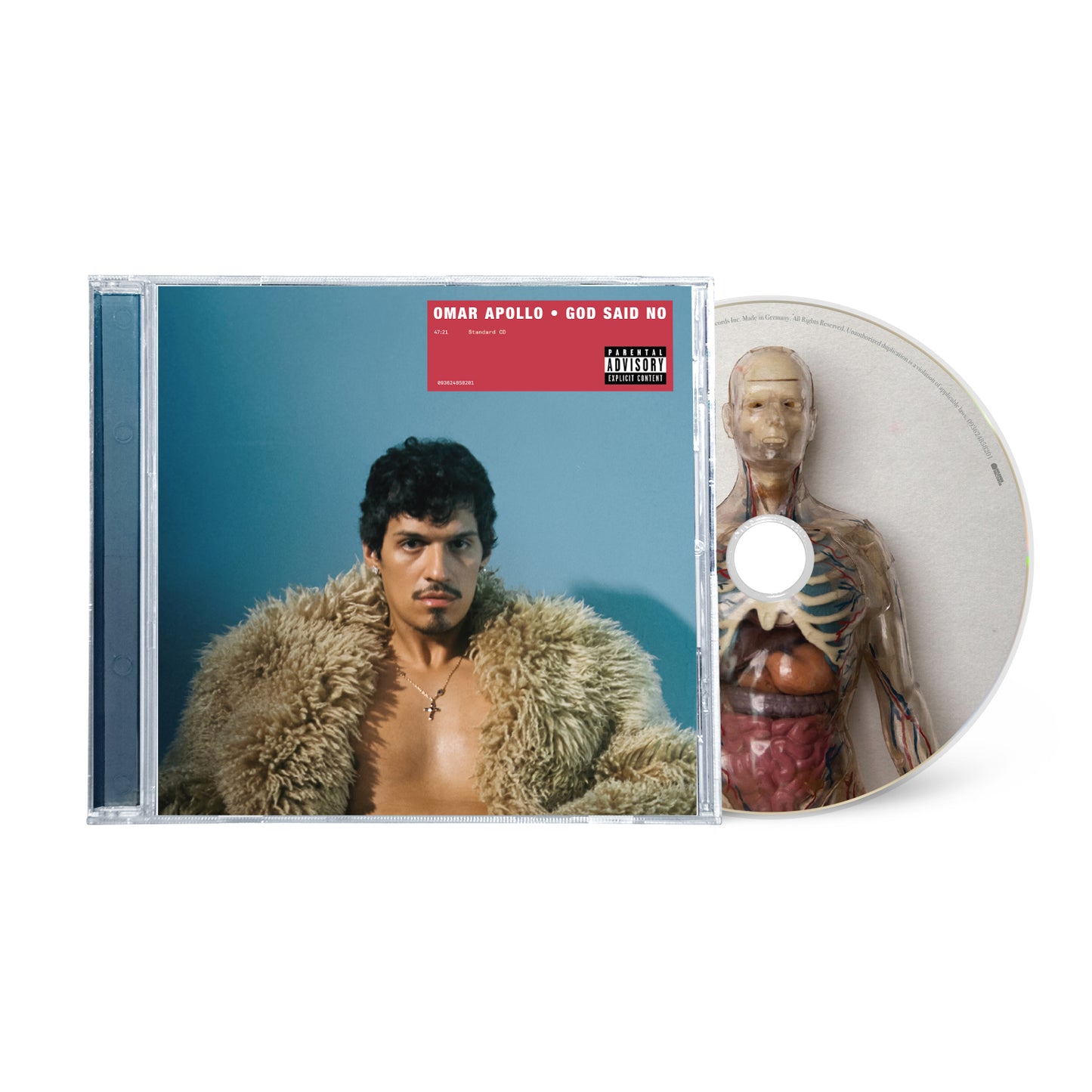Omar Apollo - God Said No (CD) UPC: 093624858201