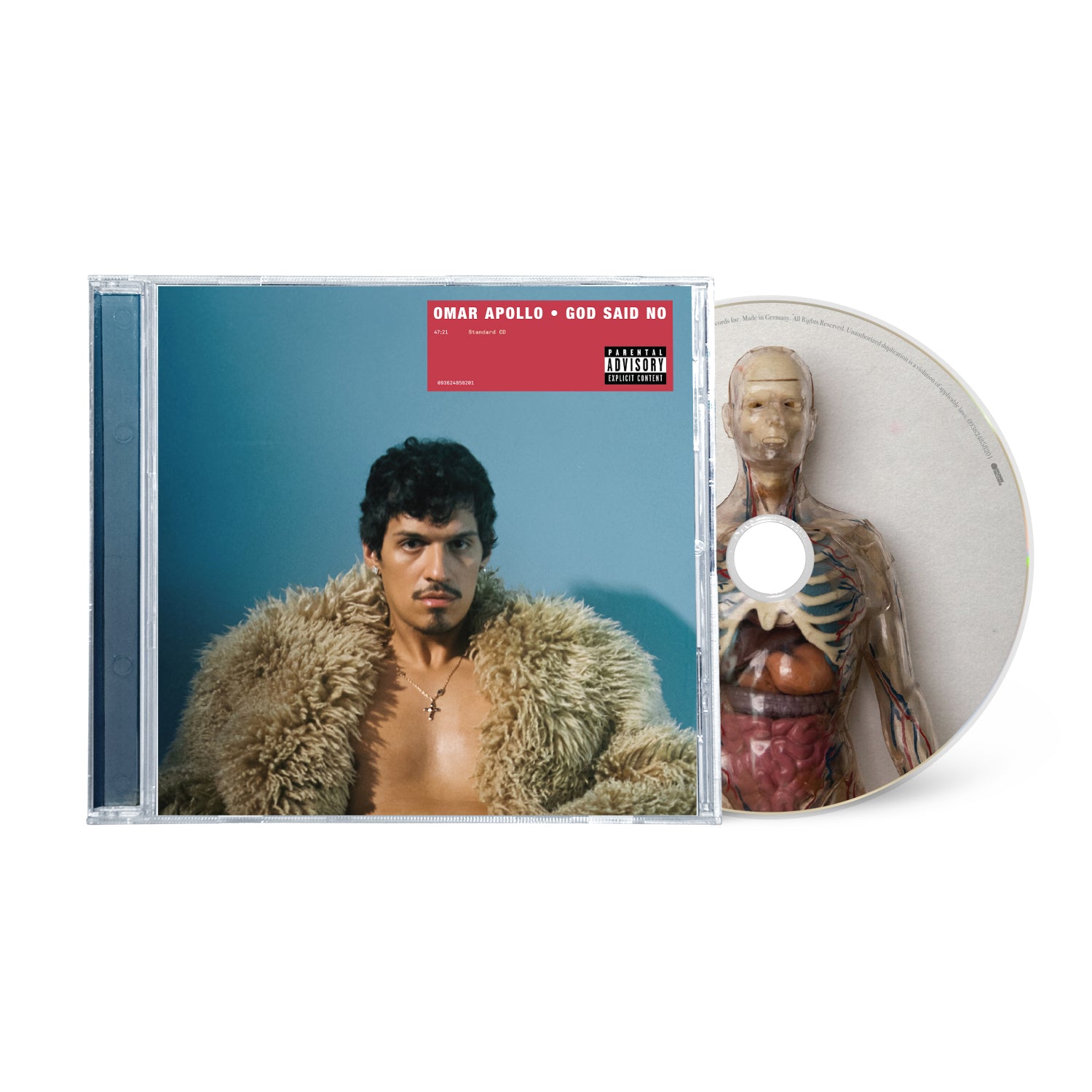 Omar Apollo - God Said No (CD) UPC: 093624858201