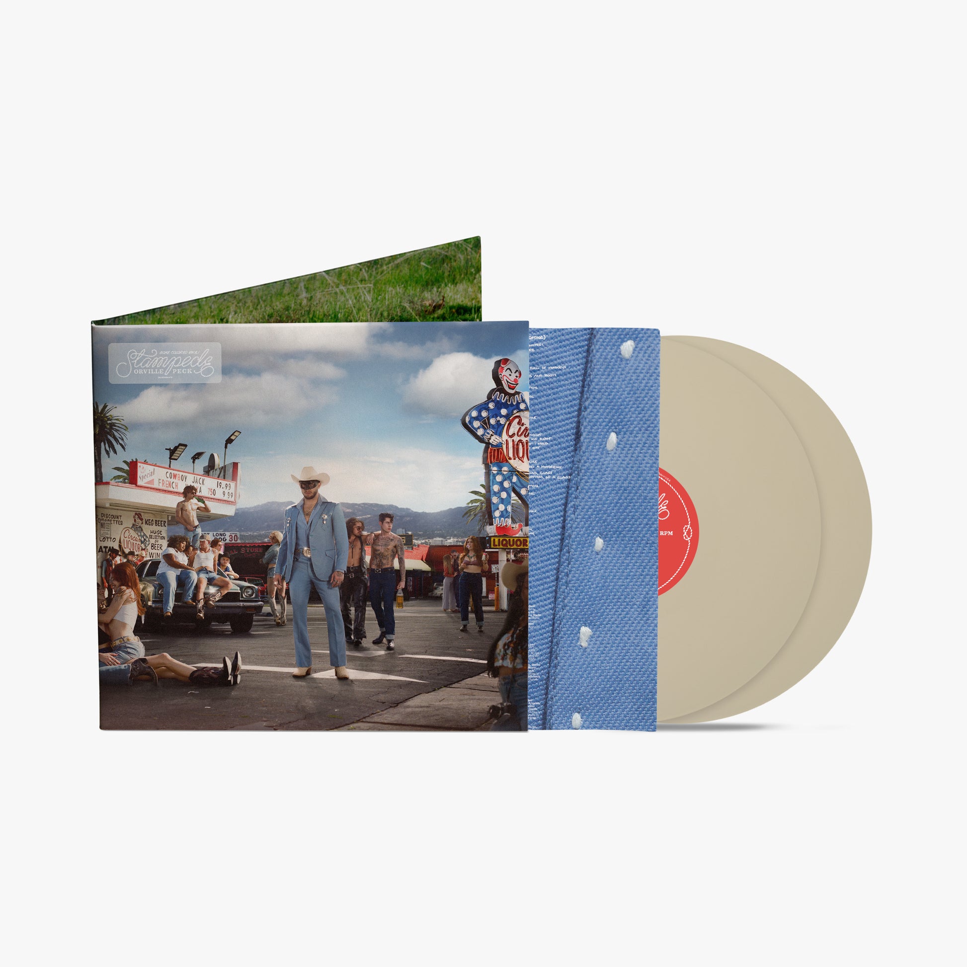 Orville Peck - Stampede (Standard Edition, 2LP Bone Colored Vinyl) UPC: 093624844105