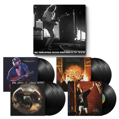 Neil Young - ORS box #5 Official Release Series Discs 22, 23+, 24 & 25 (includes: Arc, Weld, Ragged Glory, Freedom) (9LP Vinyl Box) UPC: 093624884286