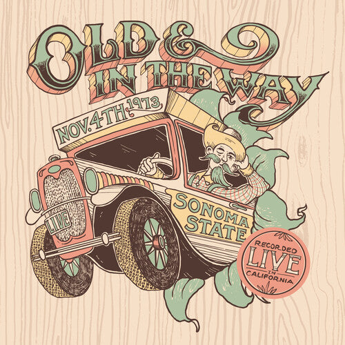 Old &amp; In the Way - Live at Sonoma State - 11/4/73 album artwork cover