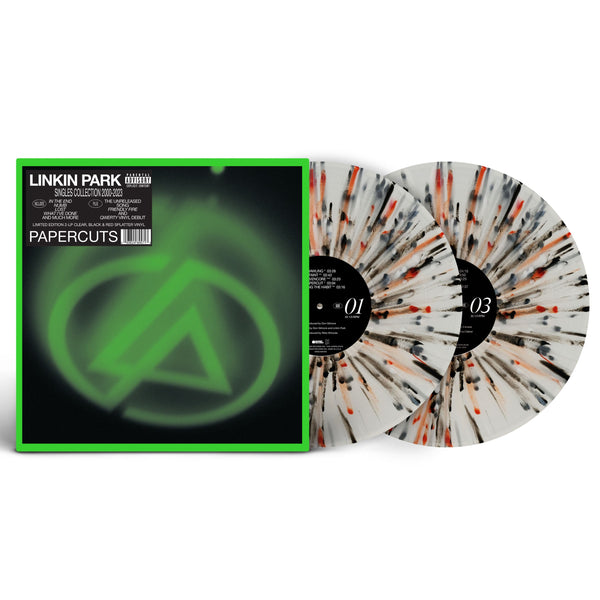 Linkin Park - Papercuts (Singles Collection 2000-2023) (Indie Exclusive,  2LP Black & Red Splatter Vinyl)